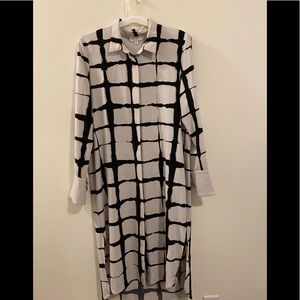 COPY - Black and white dress
